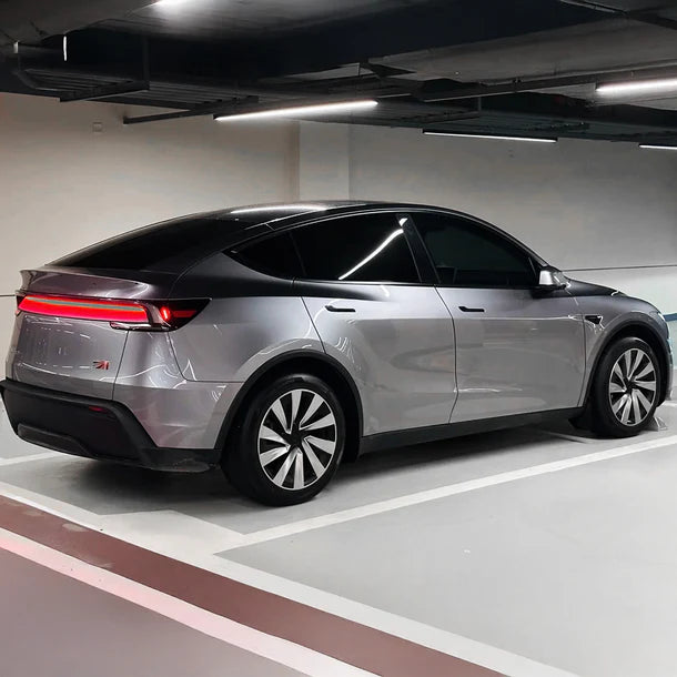 Tesla Model Y Juniper 19" Crossflow Wheel Covers | Helix Style ABS Polymer Rim Protectors (2025+)
