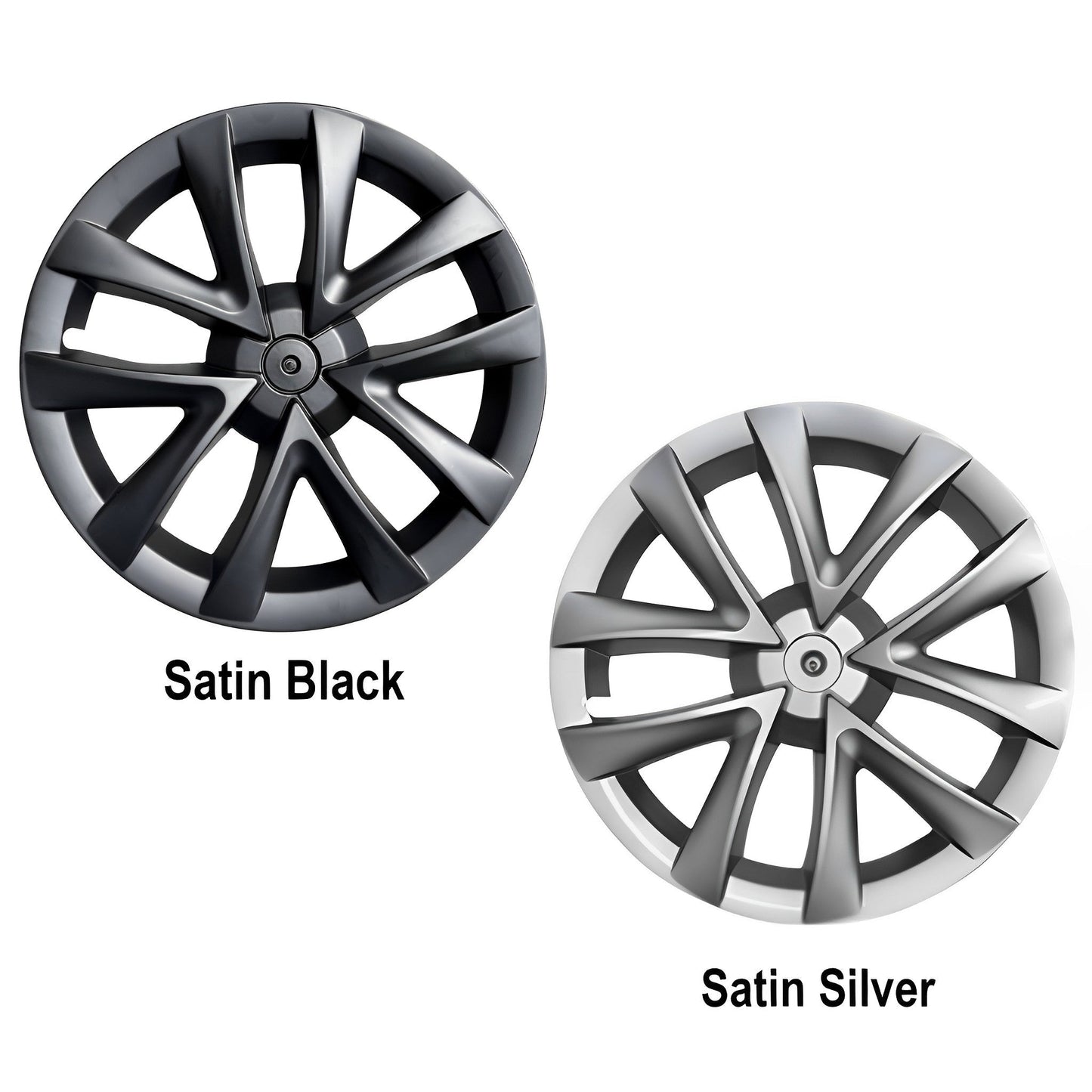Wheel Covers For Tesla Model 3 18'' Aero Wheels 2017-2023 - Model S Arachnid Wheels Style