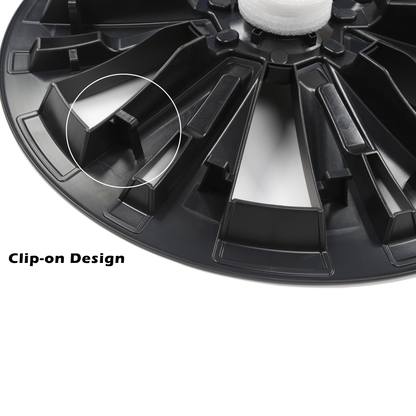 Wheel Covers For Tesla Model Y 19'' Gemini Wheels - Model X Wheel Style