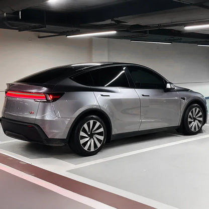 Tesla Model Y Juniper 19" Crossflow Wheel Covers | Helix Style ABS Polymer Rim Protectors (2025+)